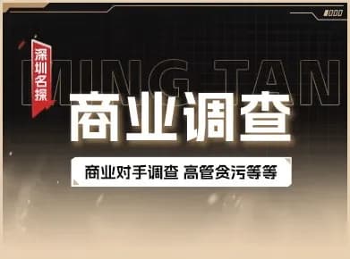 商业竞品情报调查实景