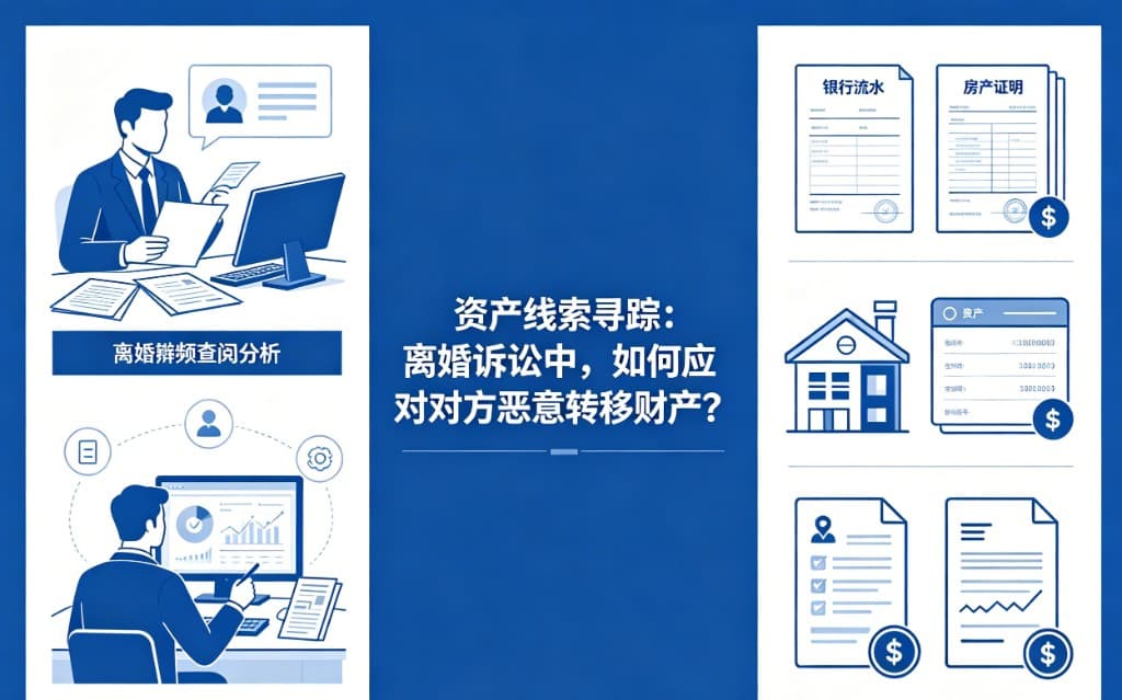 资产线索寻踪:离婚诉讼中应对恶意转移财产的调查服务文章配图