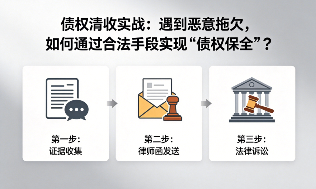 债权清收实战:合法实现债权保全三步骤文章配图